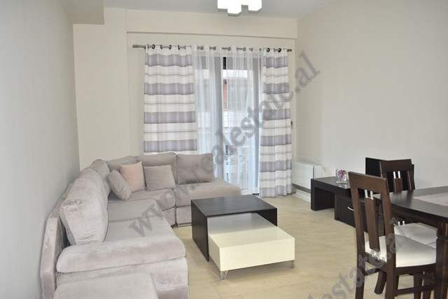 Modern apartment for rent in Ibrahim Rugova Street in Tirana.

It is situated on the 3-rd floor of